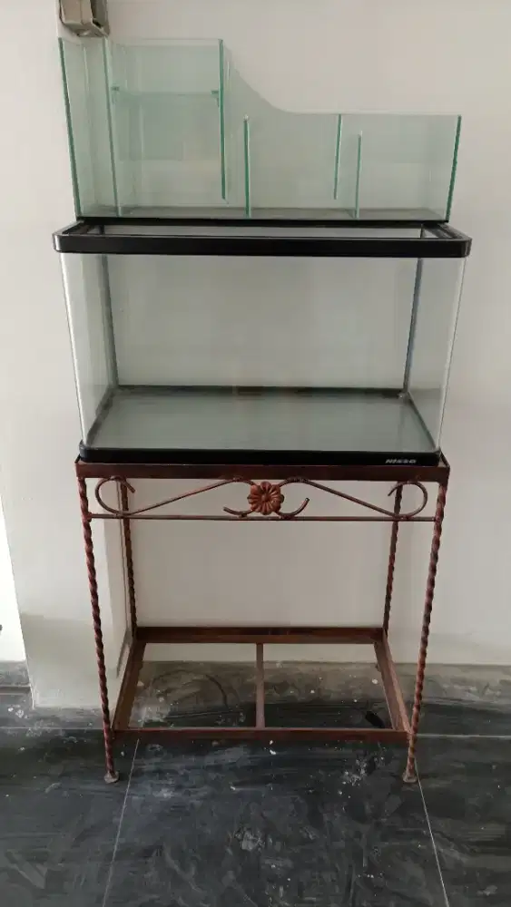 Aquarium akuarium nisso bending mulus filter talang kaca cibubur