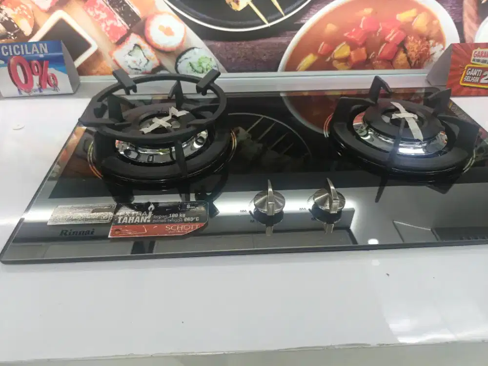 Kompor Gas Rinnai 2 tungku
