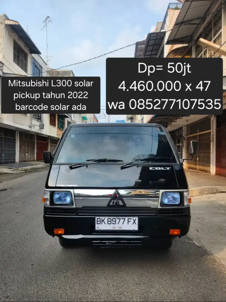 Mitsubishi L300 solar pickup 2022 pemakaian 2024 Eltor