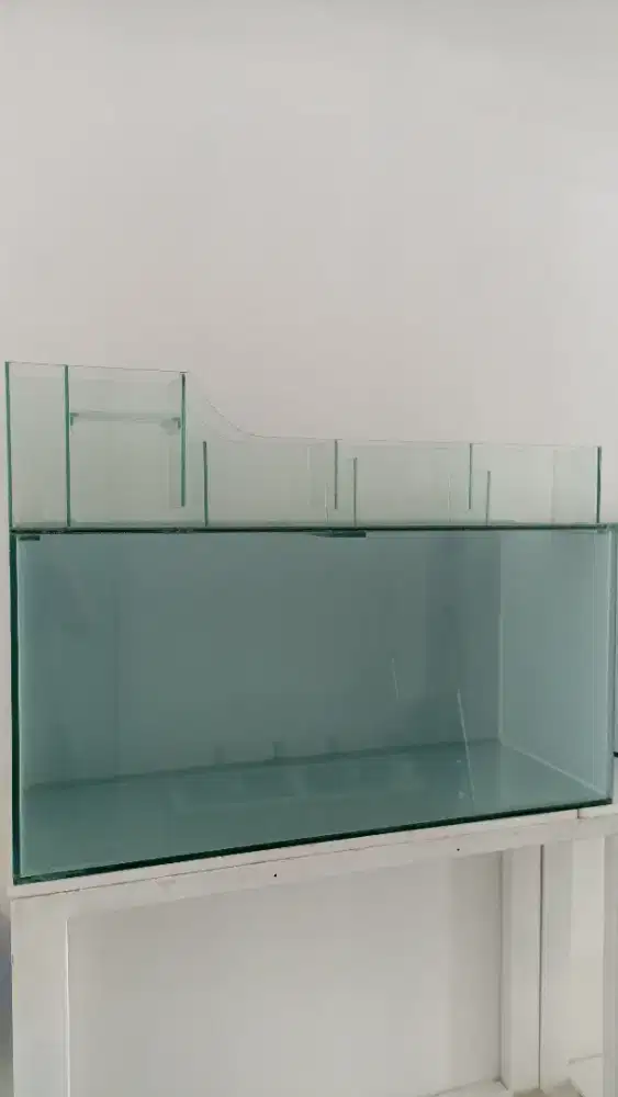 Aquarium akuarium full 10mm plus filter talang kaca full baru rapi