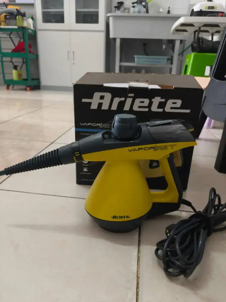 Ariete VaporJet Steam Cleaner BRAND ITALY – Kondisi Mulus 95%
