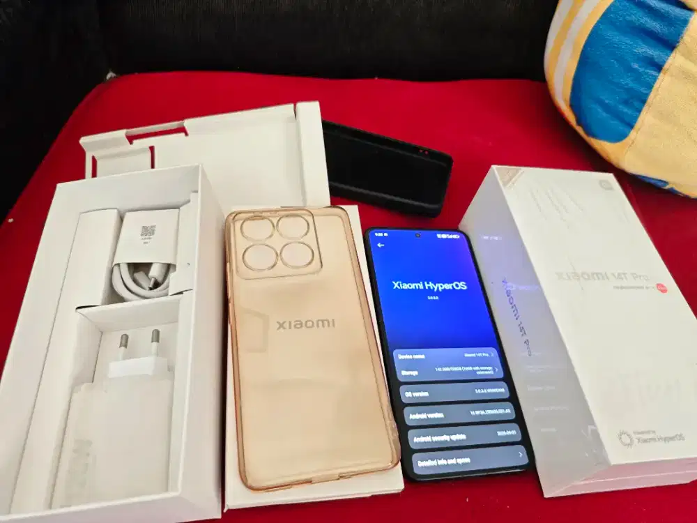 Xiaomi 14t pro black fulset 12/512