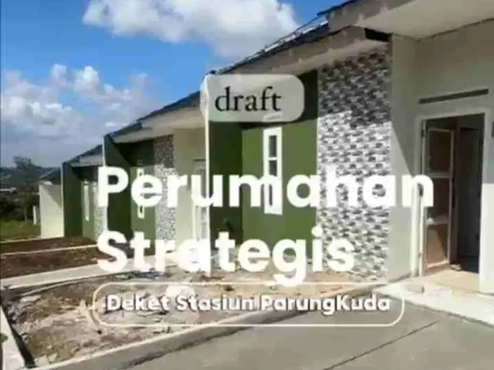 Hunian Terlaris Dekat Stasiun Dan Pasar Di Parung Kuda Sukabumi