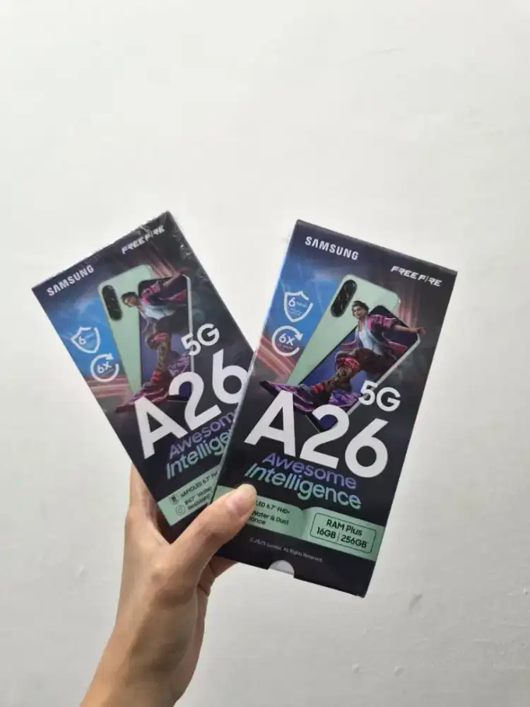 NEW GALAXY A26 5G GARANSI RESMI FREE ADAPTER 25WATT