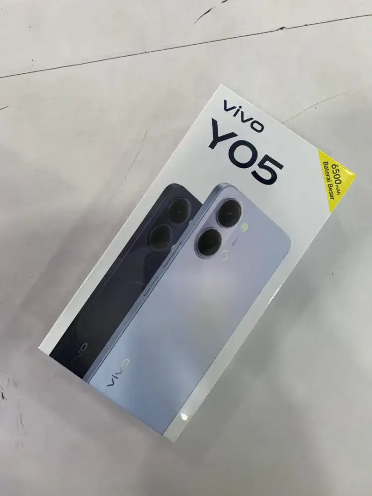 Vivo y05 terbaru, ram 4/64. DP 0%, tenor panjang