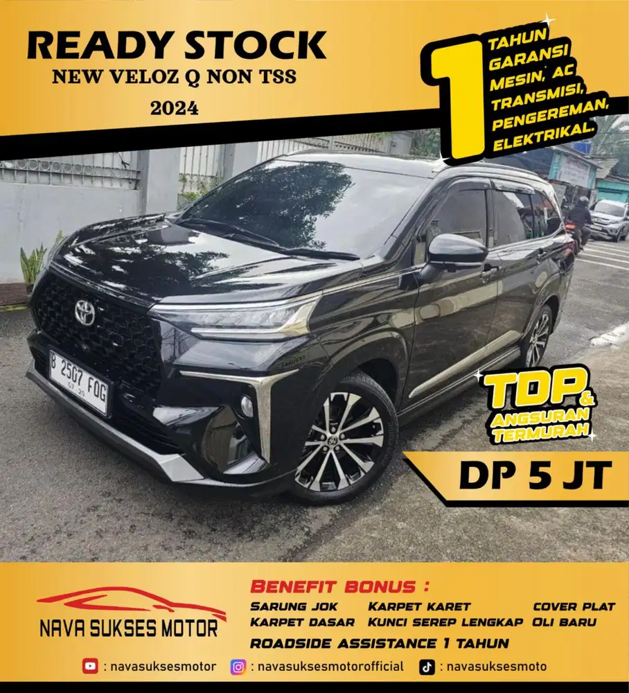 TDP 5 JUTA - VELOZ Q MATIC 2024