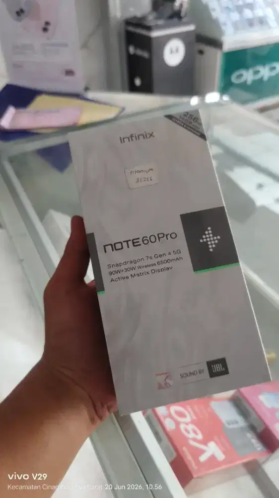 Infinix NOTE 60 PRO 5G 8+8/256gb NFC AMOLED Baru spesial promo
