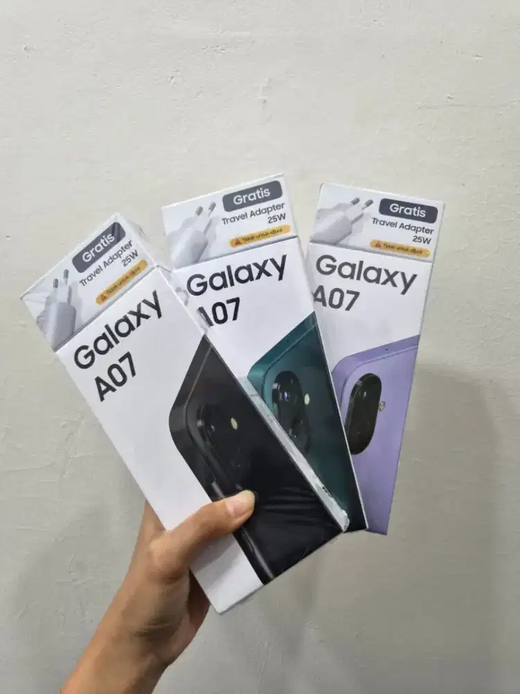 NEW GALAXY A07 FREE ADAPTER 25WATT, BELI BANYAK ADA HARGA GROSIR