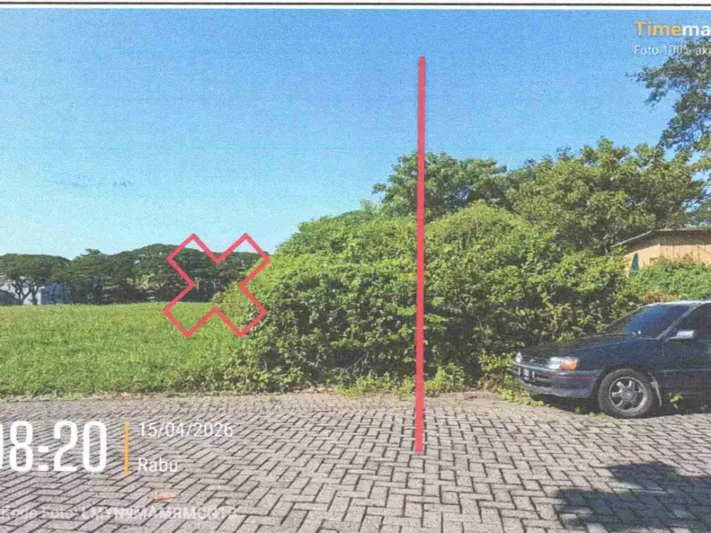 Dijual via lelang tanah di Citraland cluster bukit telaga golf blok TC2 no 7 Surabaya