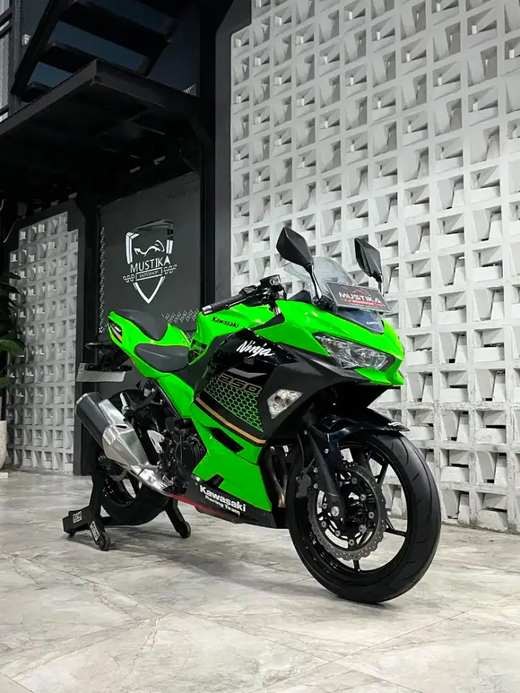 Kawasaki Ninja New 250 2019 Hijau. KM 35rb. DANNY Mustika Sulfat