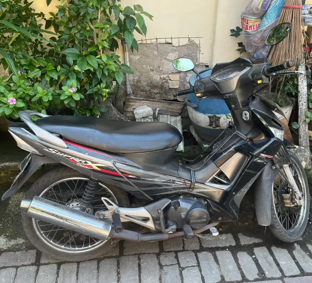 Honda Supra X 125 Tahun 2009 Pajak Hidup Mesin Normal (nego tipis)