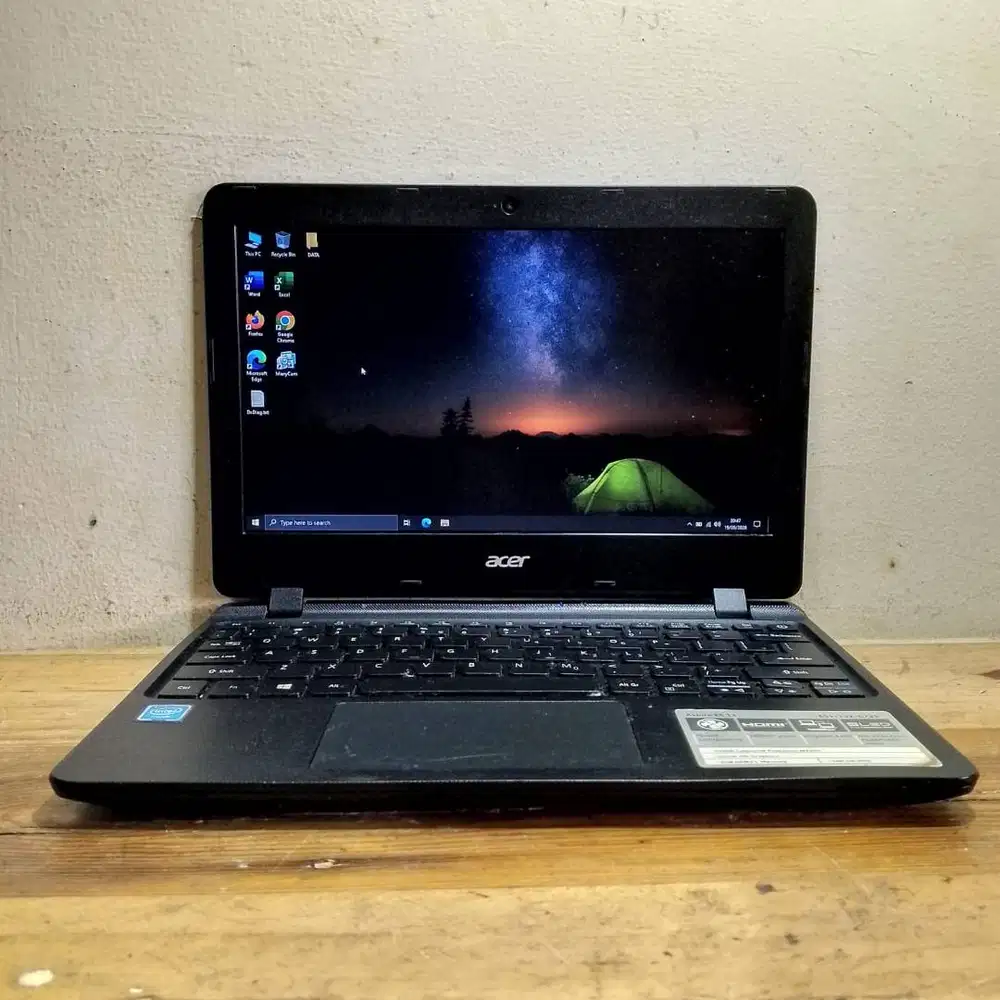 Acer Ram 4 GB HDD 100 GB 11.6 inch