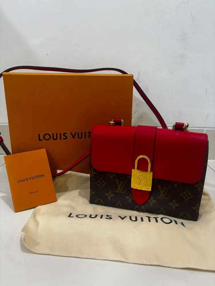 LV LOCKY BB MONOGRAM CANVAS COQUELICOT