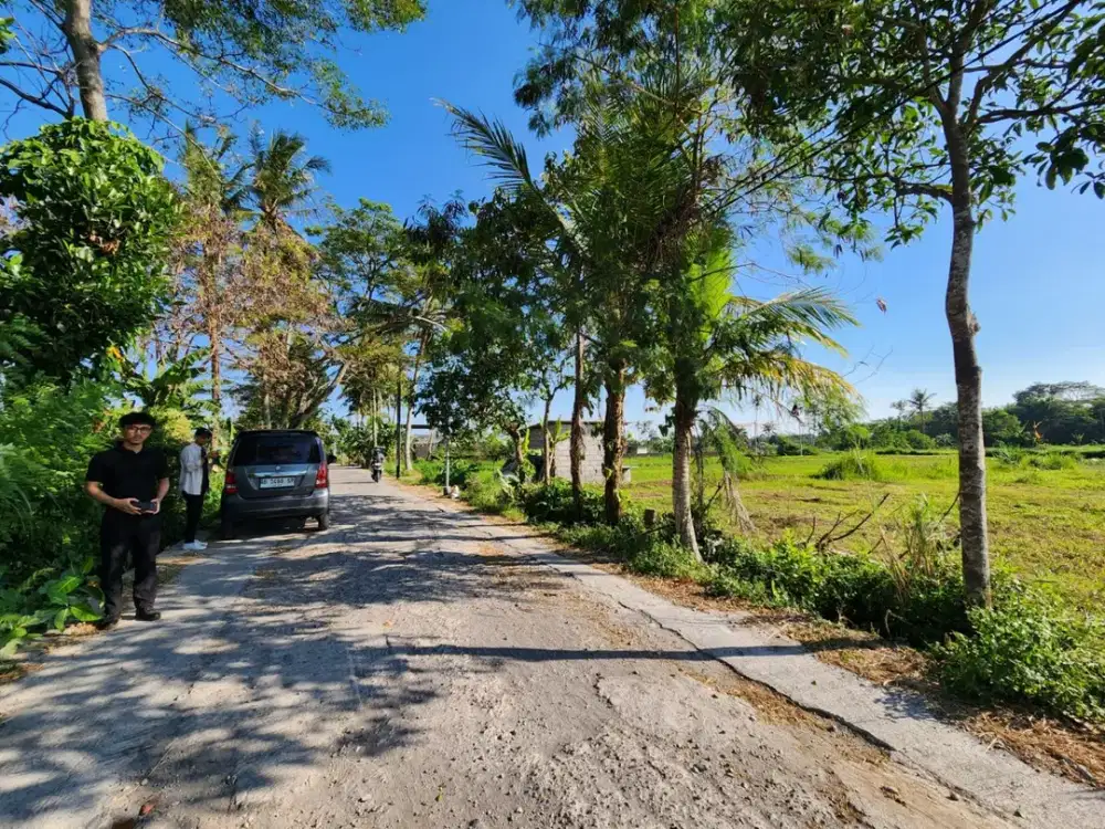 Tanah 2 Jutaan Hanya 3 menit UII, Cocok Villa pun Kost, Bisa Tempo!