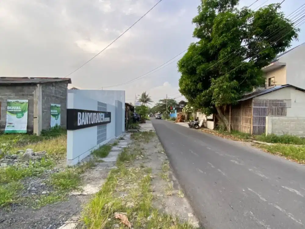 dijual Tanah Banyuraden 500 Jt-an Dalam Cluster, Dekat Malioboro Jogja