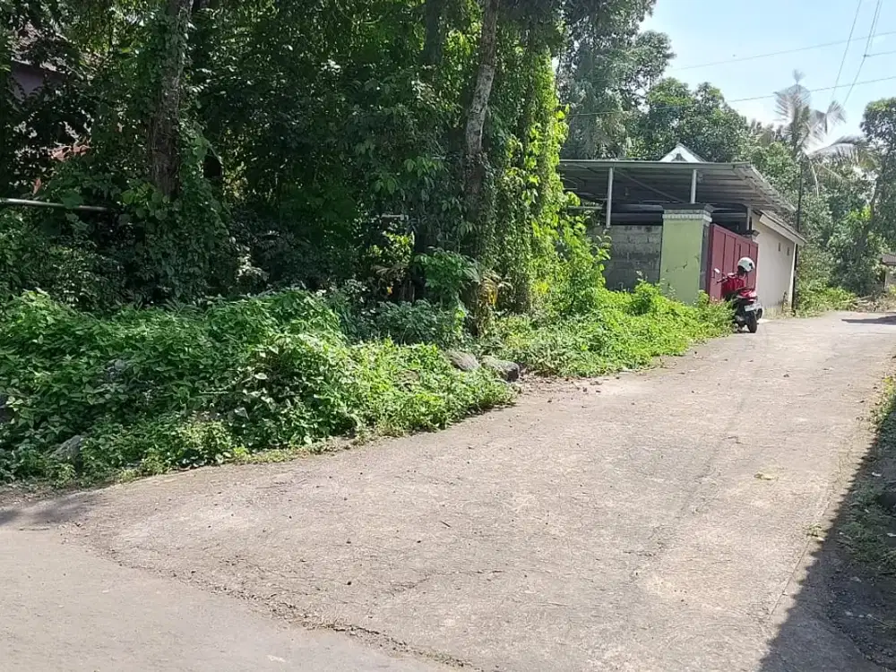 Tanah Jakal 2 Jt-an, HOOK bisa jadi 2 Kavling