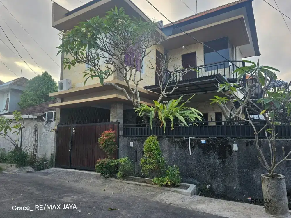 Rumah 2 Lantai Disewakan, di Area Tukad Badung Denpasar