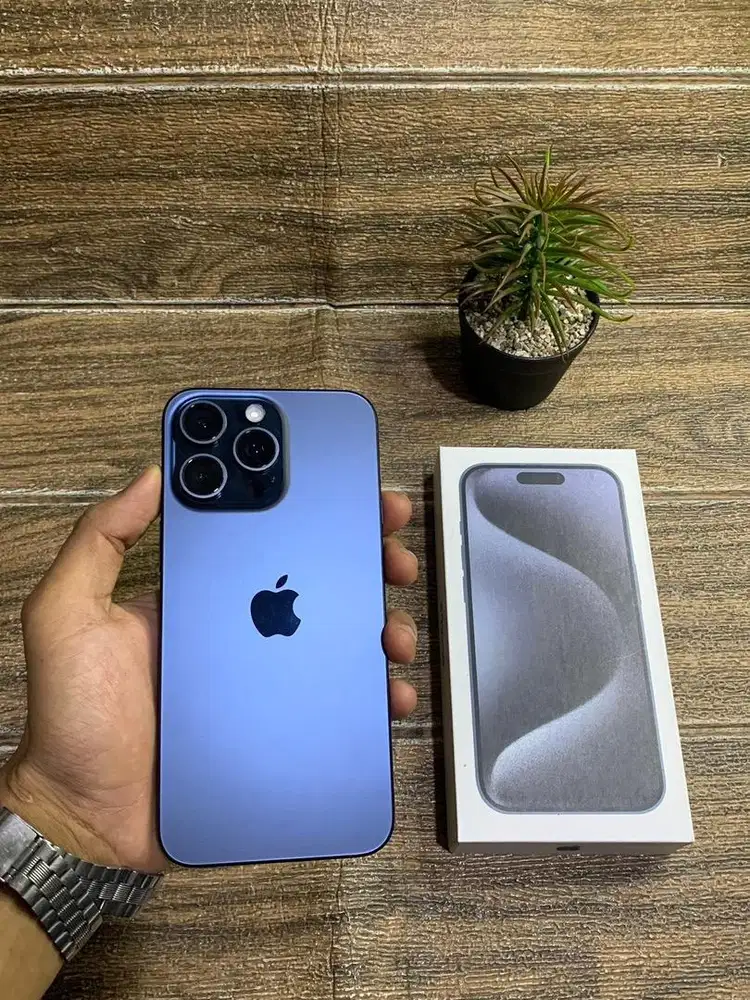 Iphone 15 pro max 256 inter AH/A all operator indo