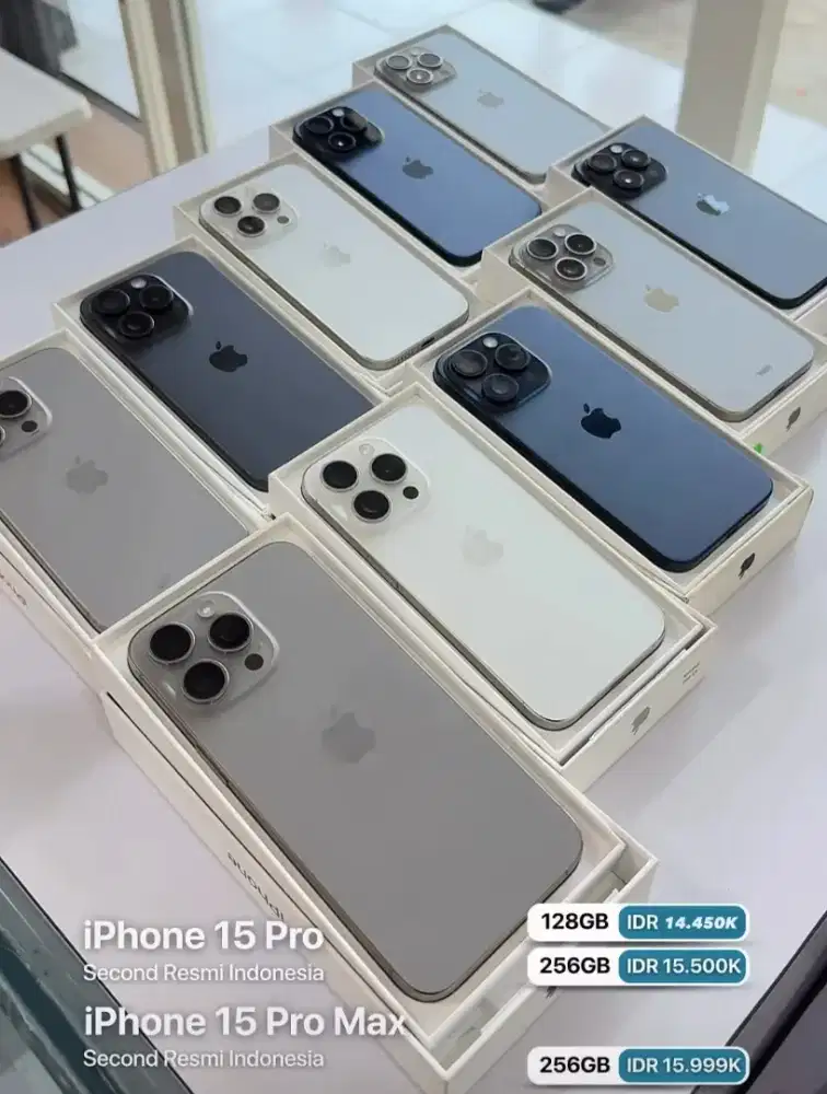 iPhone 15 pro second iBox dikredit tanpa DP