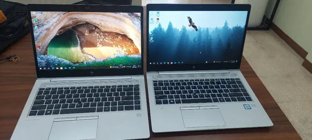 Laptop elitebook hp 840 G6 core i7 gen 8 ram 8 ssd 256