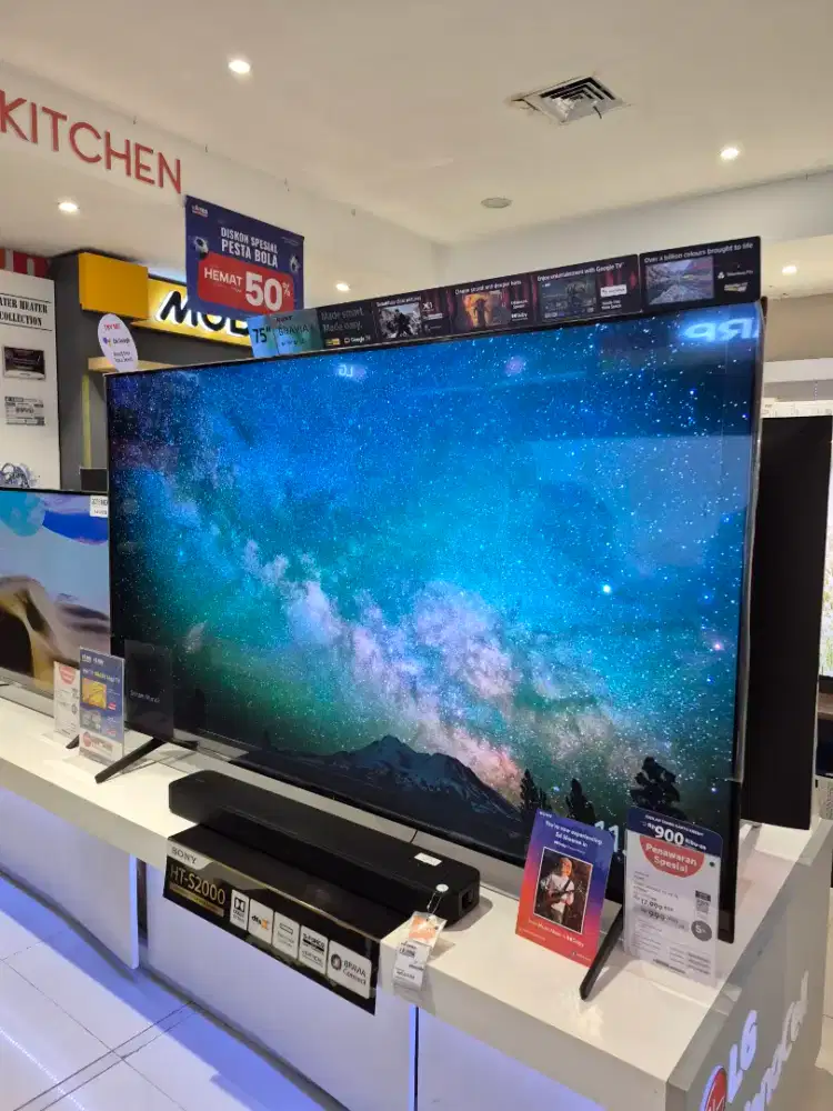 SONY GOOGLE TV 4K DISKON DISPLAY