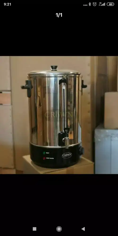 PEMANAS AIR UNTUK SEDUH KOPI