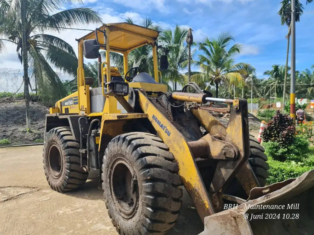 DIJUAL WHEEL LOADER KOMATSU WA150 - PT FDB Mill