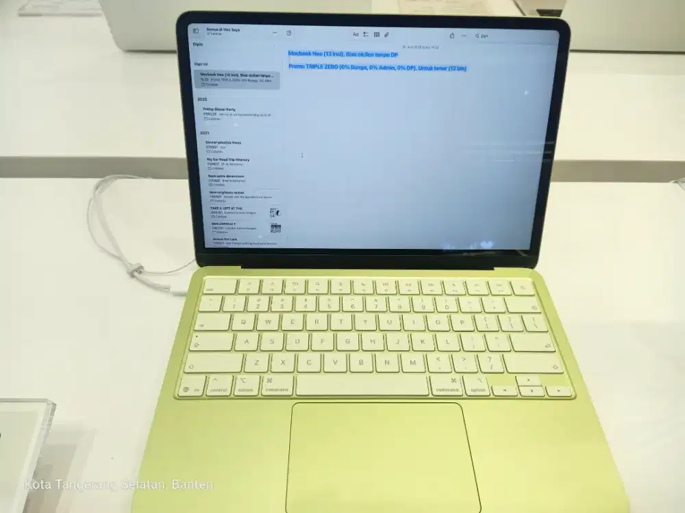 Mecbook Neo (13 INCHI). Bisa cicilan tanpa DP