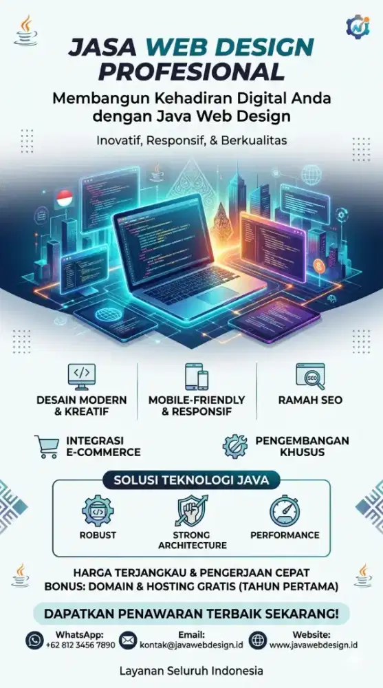 Jasa Web Design, Landing Page dll