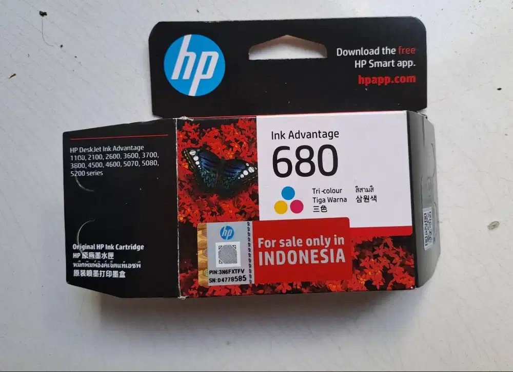 Cartridge hp 680 Color