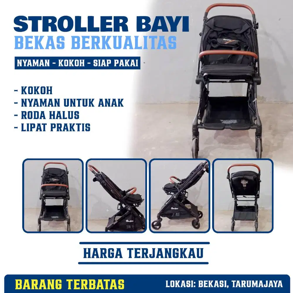 STROLLER BAYI COCOLATTE VERZZA 4X4 BEKAS