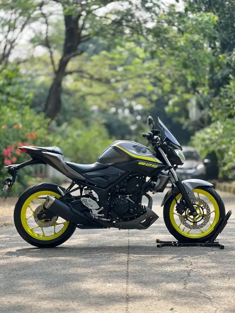 YAMAHA MT25 OLD GREY 2018 KM 18K KONDISI MULUS SIAP GASS