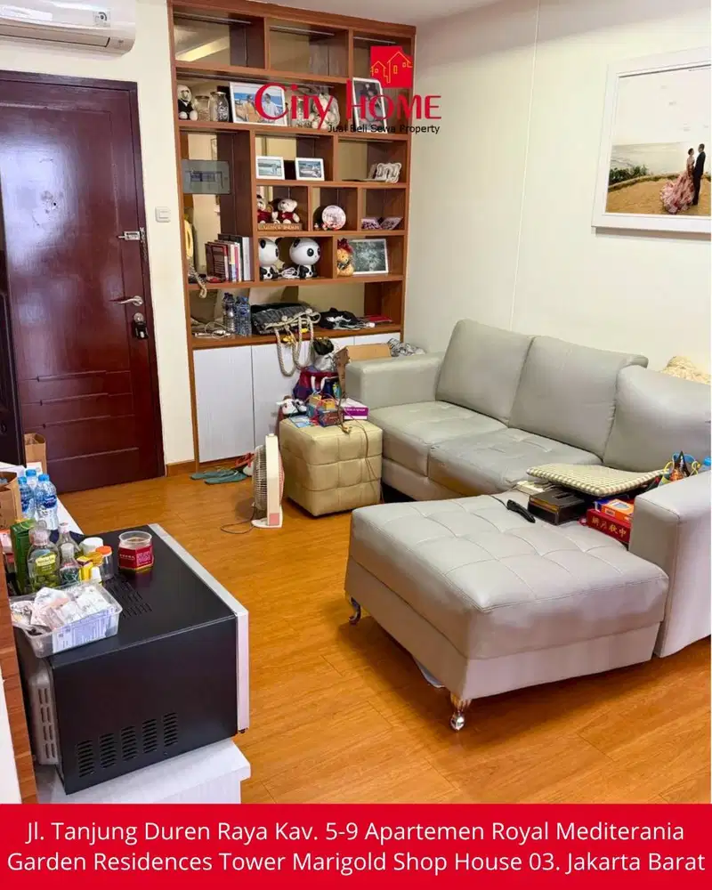 Dijual 2BR Full Furnished Mediterania Garden 2 – 42 m², Harga Nego!
