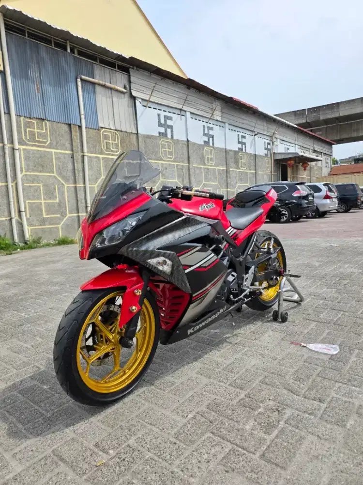 Kawasaki Ninja 250 SE ABS Merah 2018 NIK 2017