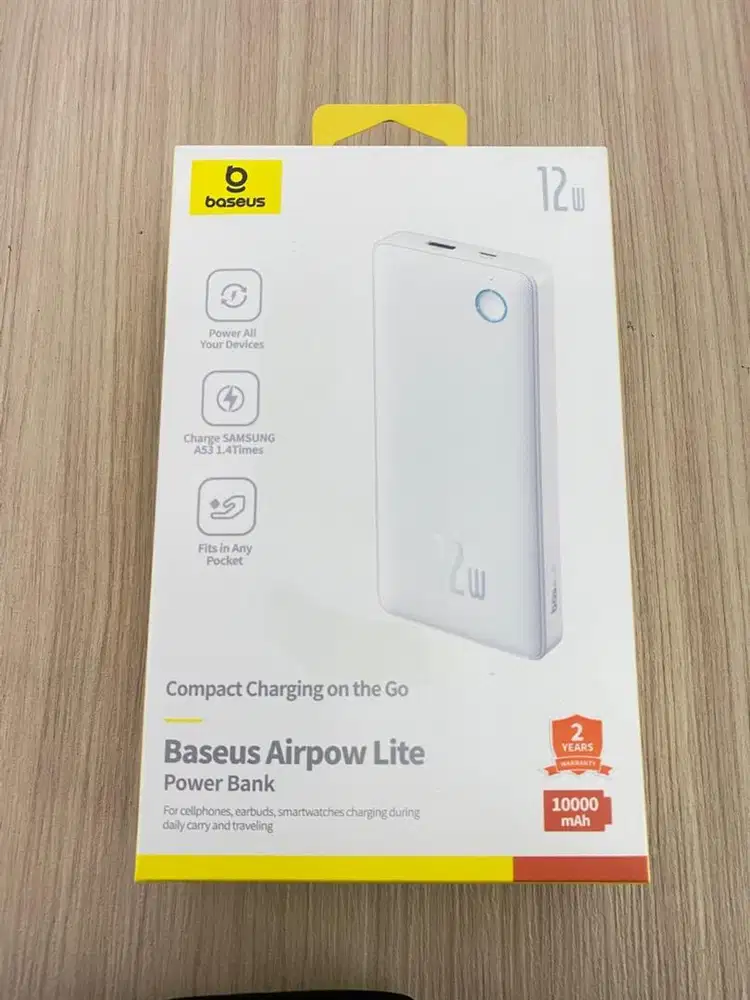 powerbank baseus airpow lite