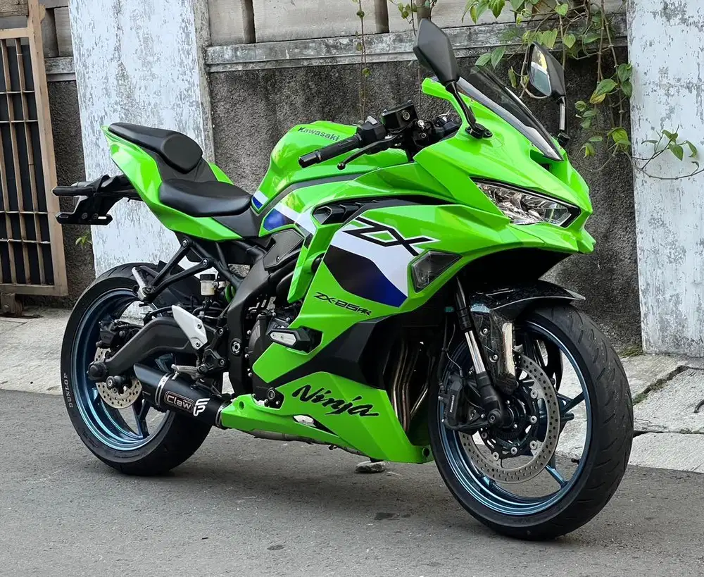 ZX25R ABS QS KM 4rb like new biru blue 2020 kawasaki zx zx25 25 25r