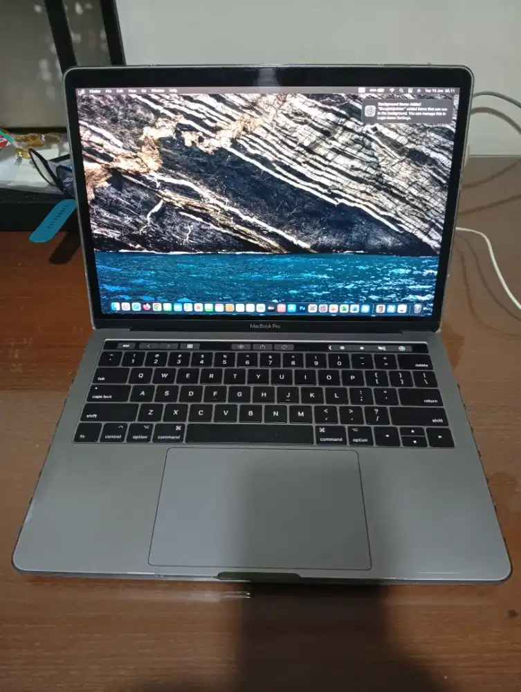 JUAL MacBook Pro core i7 16GB 4 Port 256GB 13inc 2017