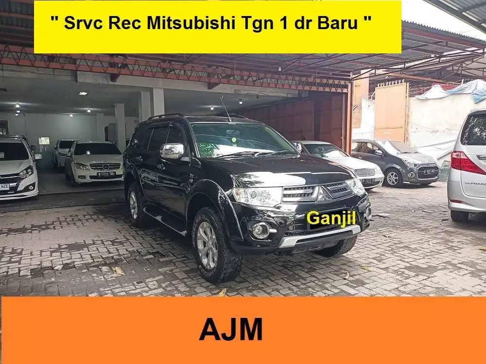 Mit Pajero Dakar VGT Srvc Rec Mit 2014 AT Tgn 1 dr Baru Hitam Istimewa
