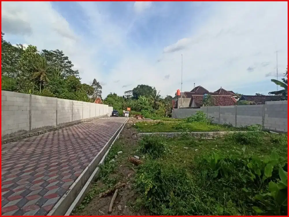 Dekat Pasar Gentan Tanah Dijual Jogja di Jakal Km. 10