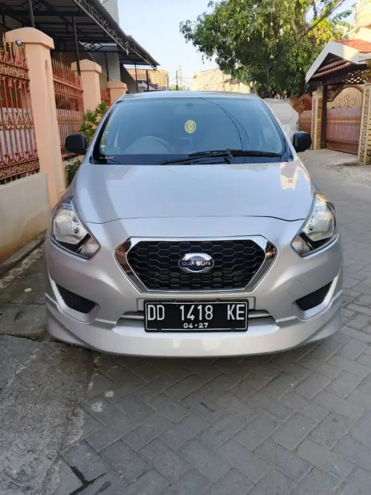 datsun go panca dua baris manual dijamin istimewa orisinil mulus