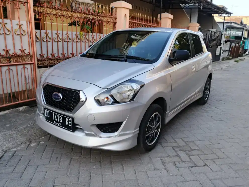 datsun go panca dua baris manual dijamin istimewa orisinil mulus
