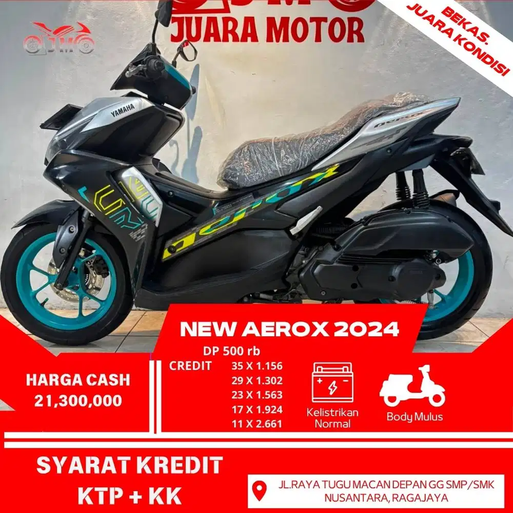 AEROX 2024 LIKE NEW BEKAS RASA BARU HARGA PALING MURAH