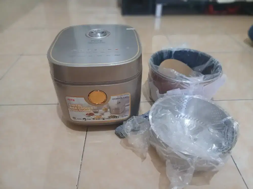 Magic Com Digital Mito DigiRice R18 Low Sugar 1.8L Kondisi Mulus