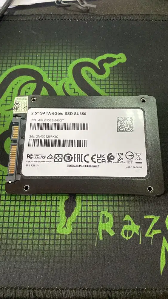 ssd adata 240 gb sentinel 100 garansi 2027