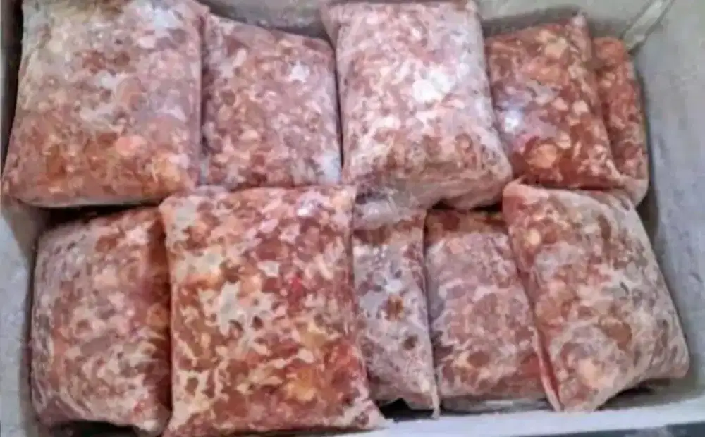 Triming ayam campuran