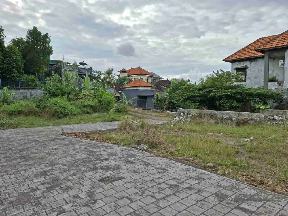 Jual Cepat Tanah 160m² Zona Kuning lokasi Taman Mumbul Nusa Dua Bali.
