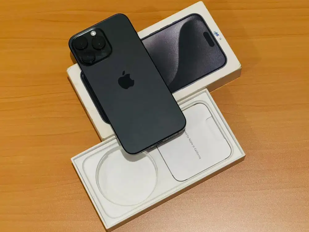 iPhone 15 Pro Max 256GB iBox BH82% Mulus Tanpa Minus