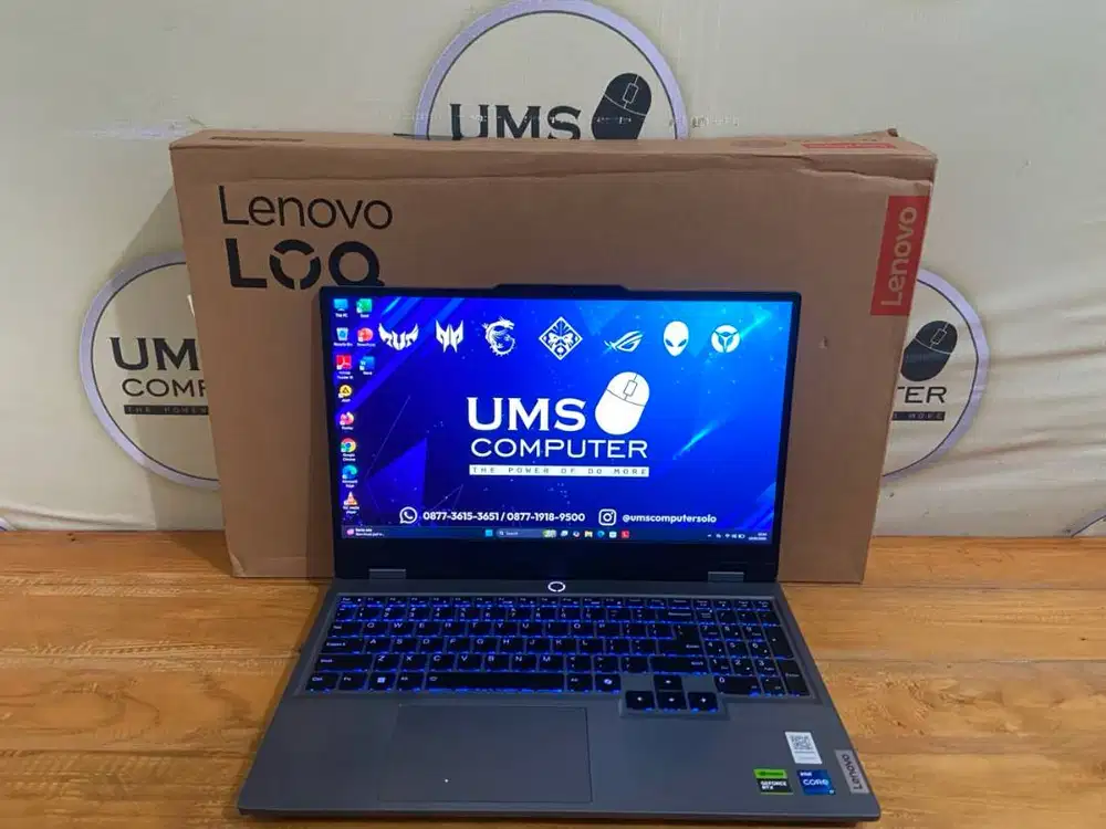 LENOVO LOQ 15IRX9 CORE I7 13650HX Ram 16GB SSD 512GB RTX 4050