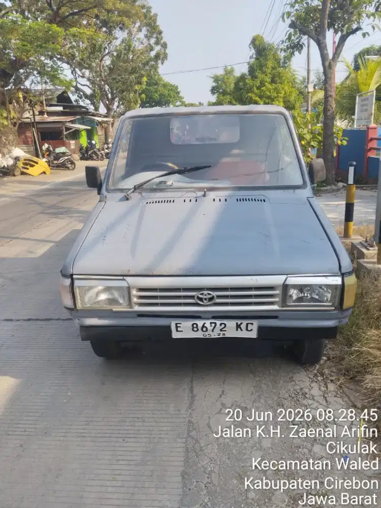 Kijang asli pickup plat e cirebon