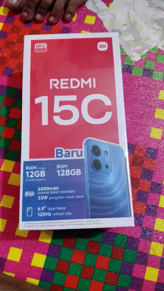 Redmi 15C segel dus